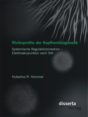 cover image of Risikoprofile der Kopfherddiagnostik